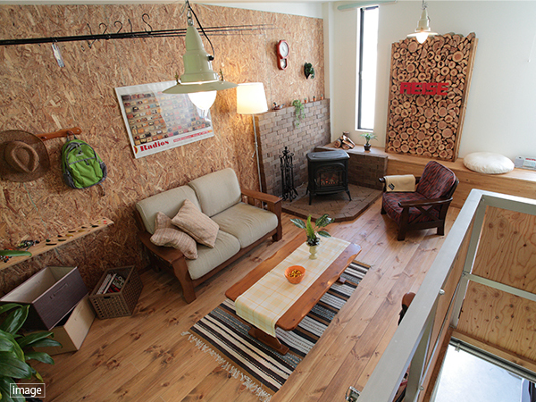 沢良宜西ライゼホビーのメゾネットルーム